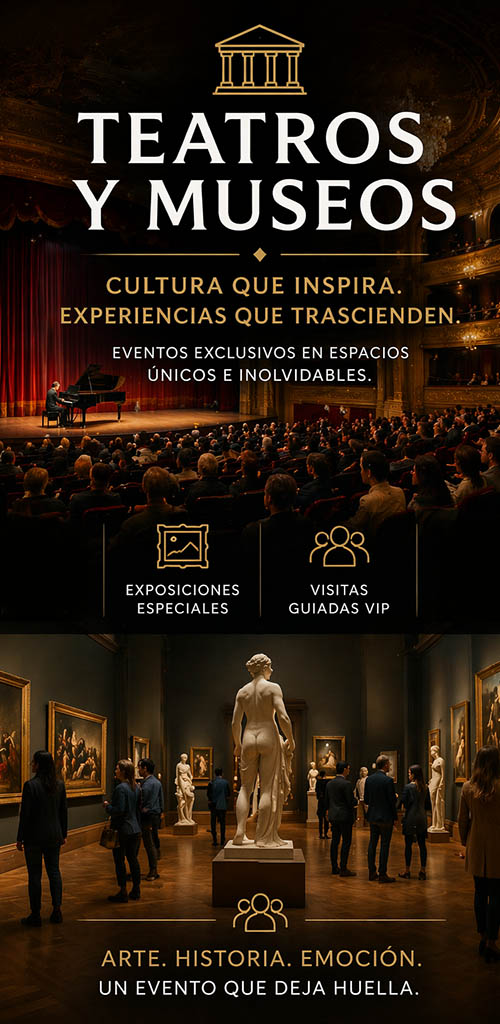 Teatros y Museos